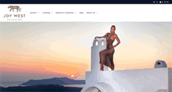 Desktop Screenshot of joywestcollection.com